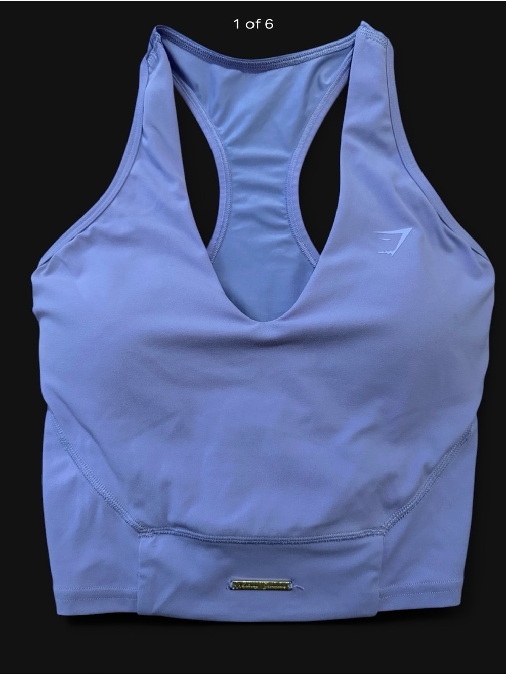 Gymshark Lilac Racerback Sports Bra